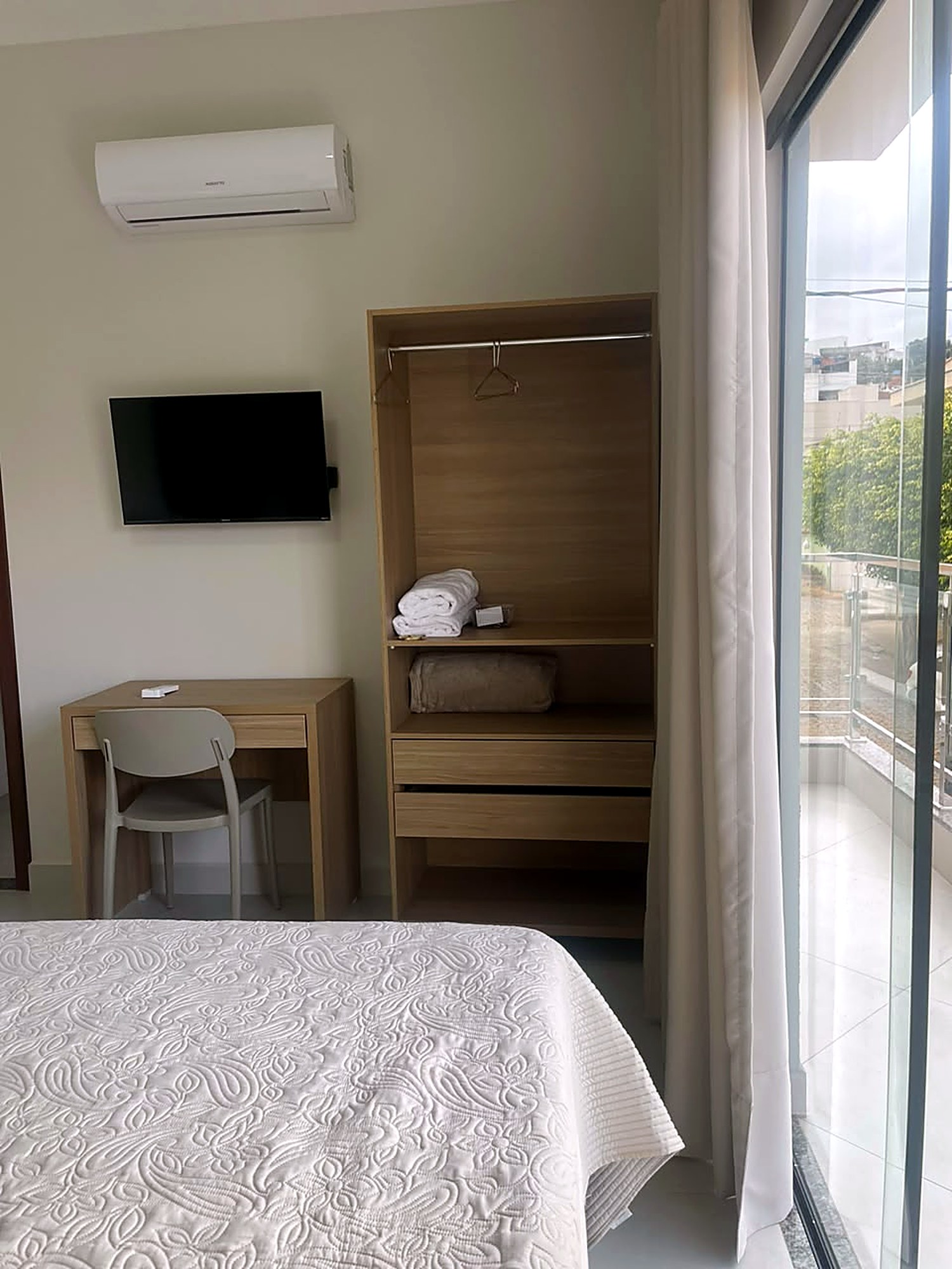 Quarto de Hotel com varanda própria