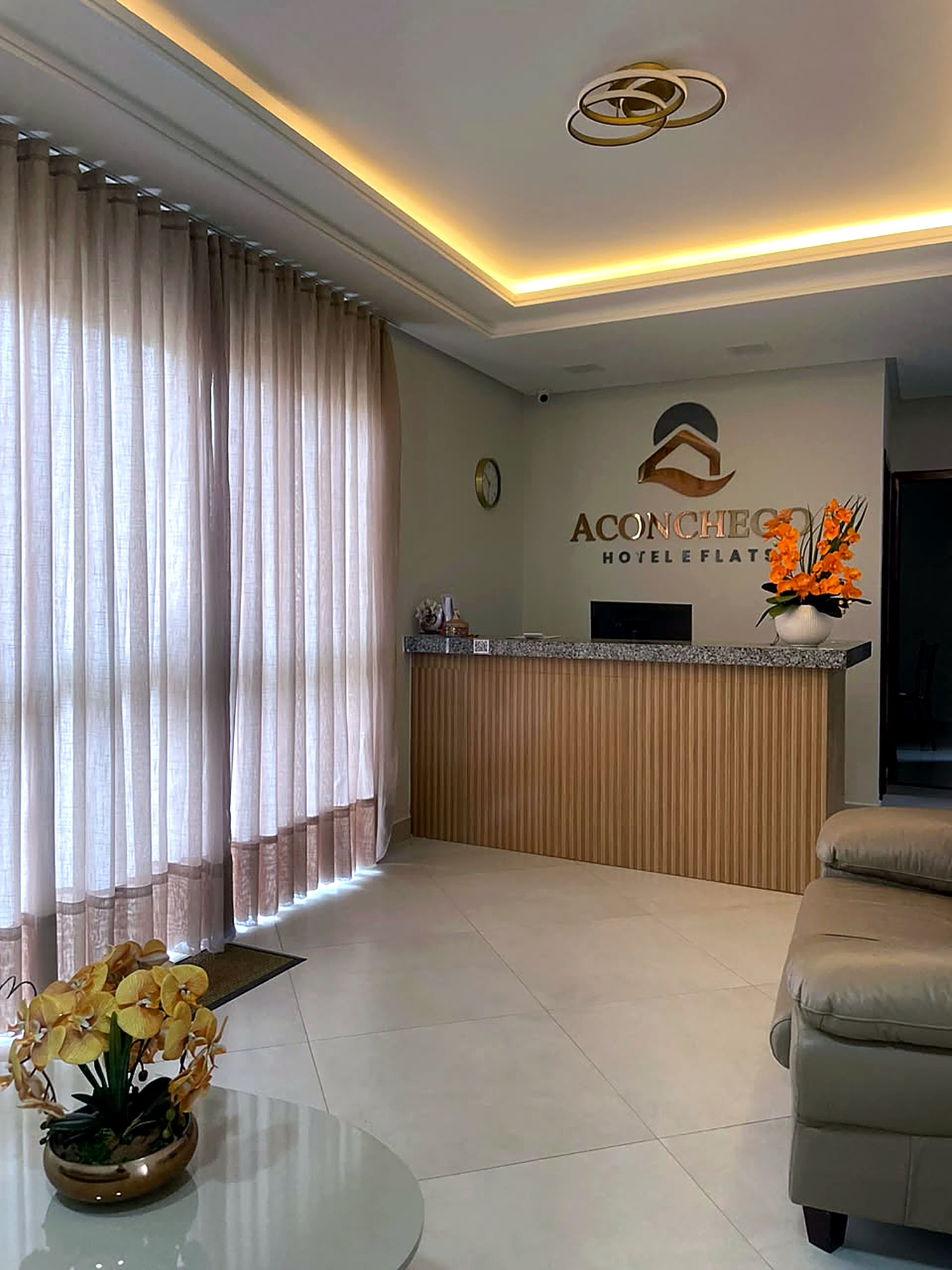 Acesso pela recepção